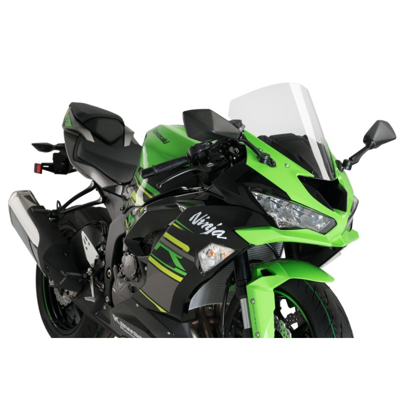 Puig R-Racer Windscreen - 2013-2020 Kawasaki Ninja ZX-6R - 3629*